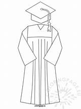 Gown Coloringpage sketch template