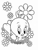 Tiny Coloring Toons Pages Baby Getdrawings sketch template