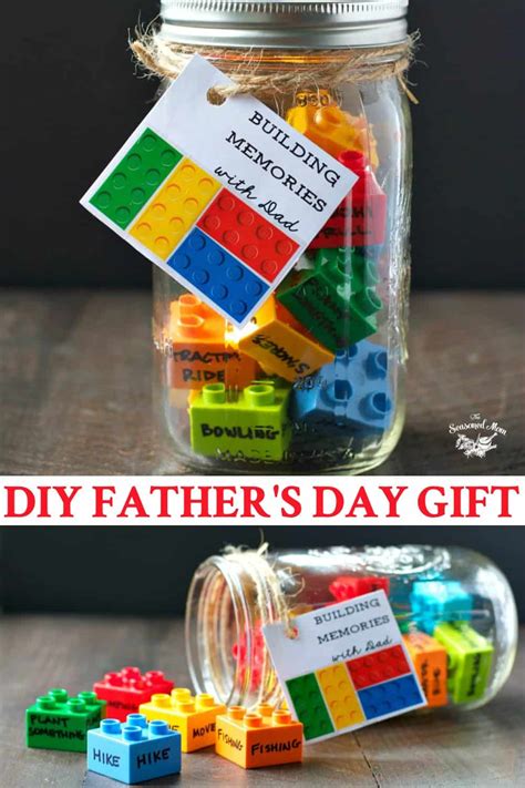 diy fathers day gift building memories  dad  seasoned mom