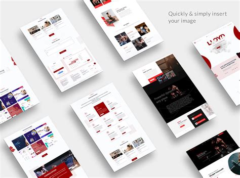 pages design  mockup  haseeb qureshi  dribbble