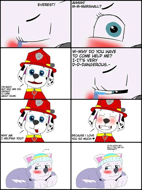 paw patrol comic i love you by phuriphat05327 on