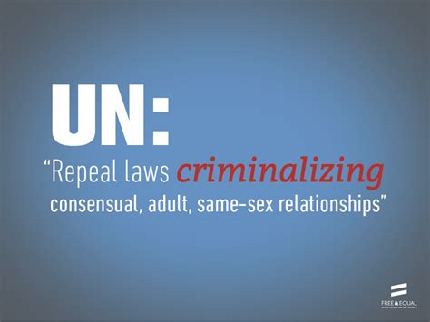 un free and equal a necessary first step towards lgbt equality