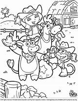 Dora Coloring Explorer Pages Library Coloringlibrary sketch template