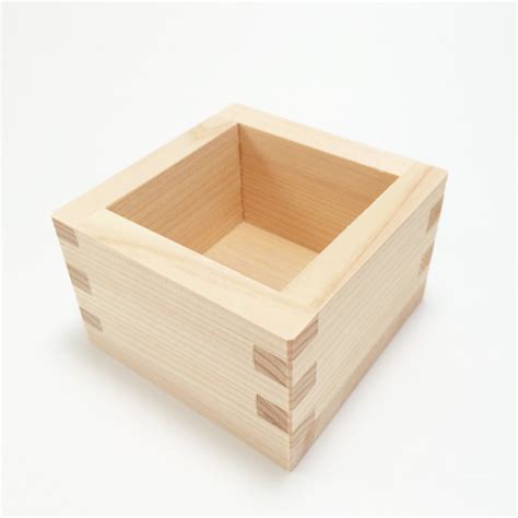 hinoki cypress masu wooden sake box saketalk shop