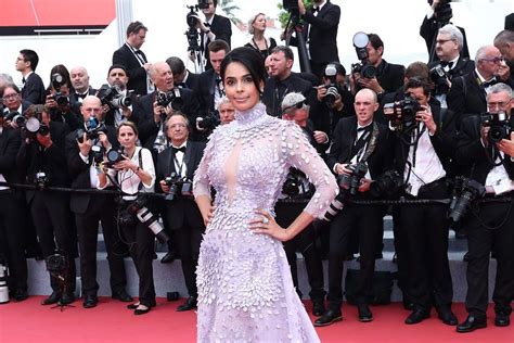 bollywood sex symbol mallika sherawat nude nipples through her dress in cannes scandal planet
