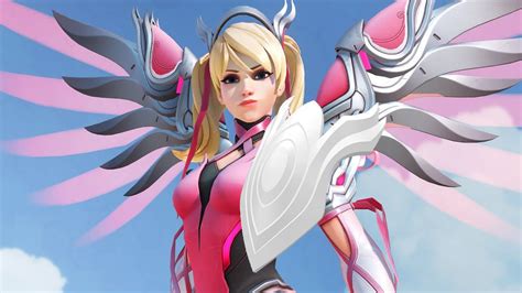 overwatch mercy pink hand guard 3d model 3d printable cgtrader