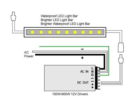 led light bar wiring diagram high beam