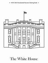 Coloring Washington Dc Pages House Colouring Freeusandworldmaps Election Presidential sketch template