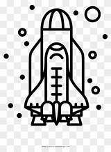 Shuttle Coloring Pinclipart sketch template