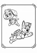 Paw Patrol Coloring Chase Pages Print Color Kids Printable Cartoon Getdrawings Getcolorings sketch template