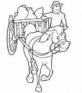 Pferde Kutsche Wagen Caballos Pulling Caballo Chevaux Schlitten Herunterladen Gedownloadete Meist Zeichnungen sketch template
