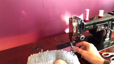 necchi bu nova restored  metal sewing machine youtube