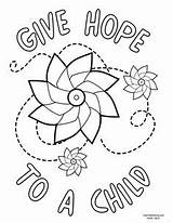 Abuse Child Prevention Coloring Pinwheels Support Family Pages Marks Council Contest National Activities Kids Worksheets Printable sketch template