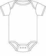 Onesie Baby Clipart Cartoon Onesies Template Sketch Drawing Svg Clip Cliparts Shower Onsie Line Color Shirt Getdrawings Decorate Kids Gif sketch template