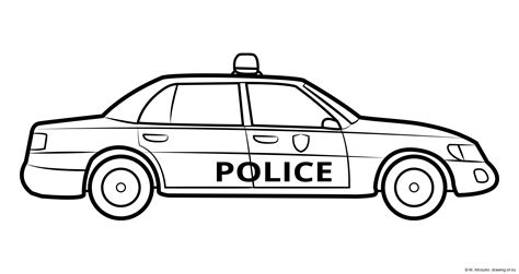 police car colouring page people    cars coloring pages