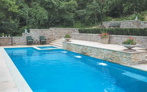 ultimate rectangular inground pool leisure pools canada
