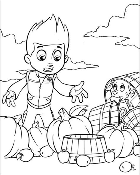 printable paw patrol halloween coloring pages filzahh galleria