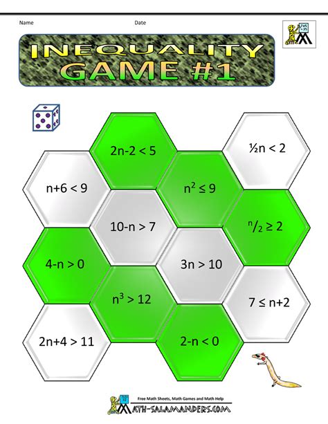 algebra math games