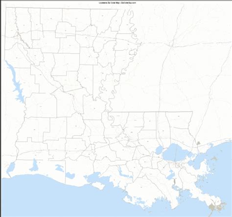 30 Map Of Louisiana Zip Codes Online Map Around The World