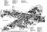 Lancaster Cutaway Schematics Avro Military 1569 2243 Saltire Engines sketch template