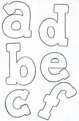 Lettere Pannolenci Alfabeto Cartamodelli Feltro Abecedario Buchstaben Moldes Fieltro Burbujas Applique Lettering Minuscole Schema Foami Lettera Cursiva sketch template