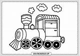 Trenes Rail Locomotive Transporte Imprimir Medios Rincondibujos Navegación Entradas sketch template