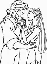 Pocahontas Coloring Pages Disney Princess Printable Color Cool John Kids Colors Getdrawings Frozen Adults Lovely Friends Couples Divyajanani Getcolorings Smith sketch template