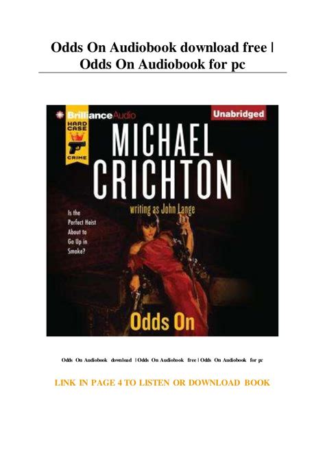 odds  audiobook   odds  audiobook  pc