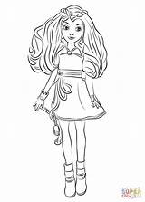 Coloring Pages Evie Descendants Wicked Mal Printable Descendant Disney Kids Colouring Print Drawing Sheets Color Fun Printables Girls Birthday Colorings sketch template