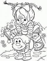 Coloring Pages Rainbow Brite Bright Kids Printable Color Sheets Colouring Cartoon Cartoons Disney Twink Cute Books Print Adult 80s Characters sketch template