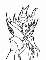 Maleficent Coloring Pages Sleeping Beauty Color sketch template