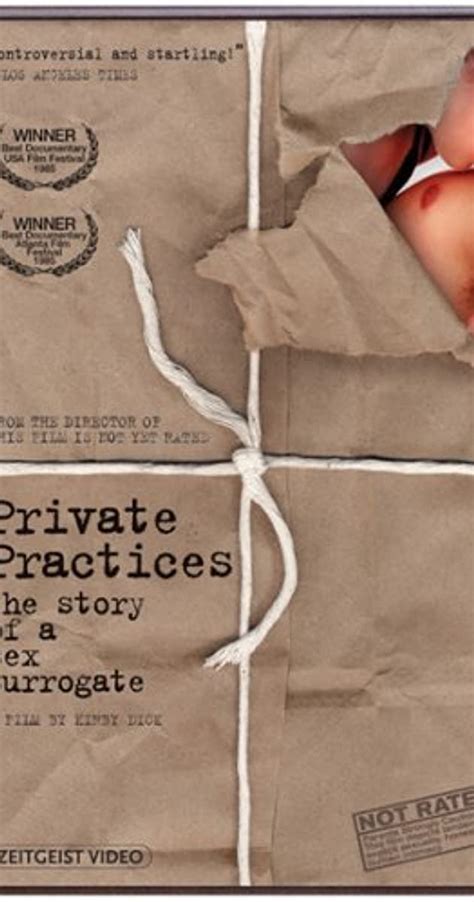 Private Practices The Story Of A Sex Surrogate 1985 Imdb
