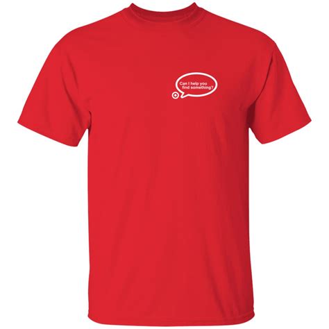 target employee shirts target employee crew red  shirt