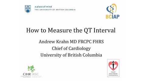 measure  qt interval youtube