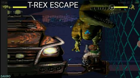 T Rex Escape Jurassic Park 2 The Lost World 1 Jugador