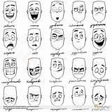 Expresiones Gestos Faces Caras Faciales Animation Visage Gesichter Emotionen Caricaturas Dessiner Zeichnen Mimik Caricatura Illustrator Reference Visiter Heads Keine Einige sketch template