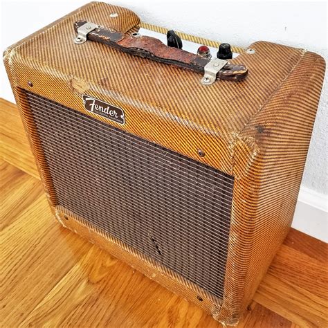 fender champ amp tweed  original vintage tube guitar amplifier  http
