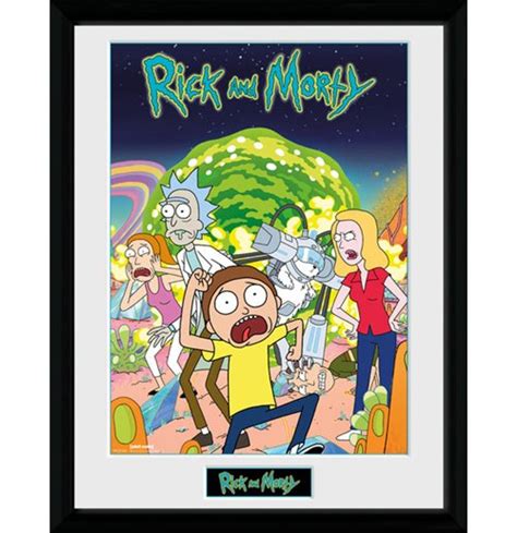 official rick and morty print 253587 buy online on offer