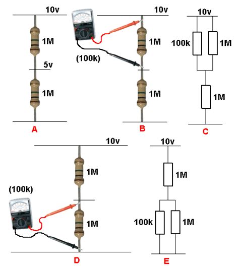 multimeter  test resistors