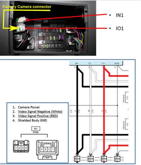 tacoma backup camera wiring diagram