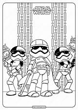 Phasma Captain Coloring Wars Star Pages Printable sketch template