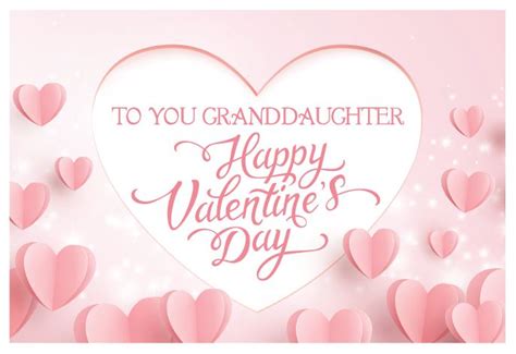 wholesale valentines day granddaughter greeting cards