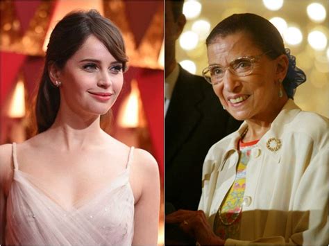 felicity jones is ruth bader ginsburg in feminist biopic on the basis of sex