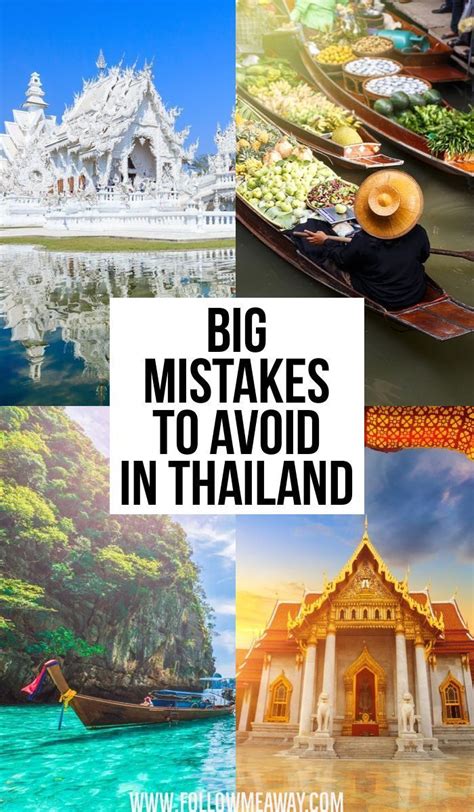 7 Big Mistakes To Avoid When Planning A Trip To Thailand