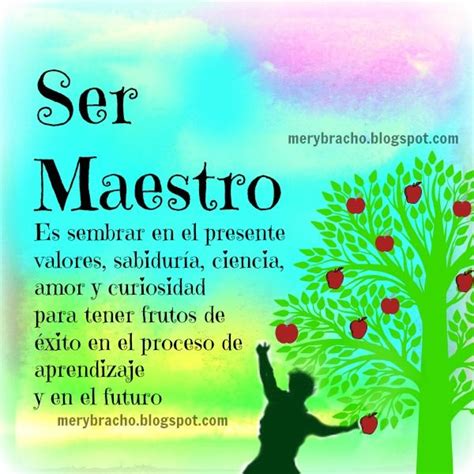 Para Maestro Maestra Día De Los Maestros Frases Para