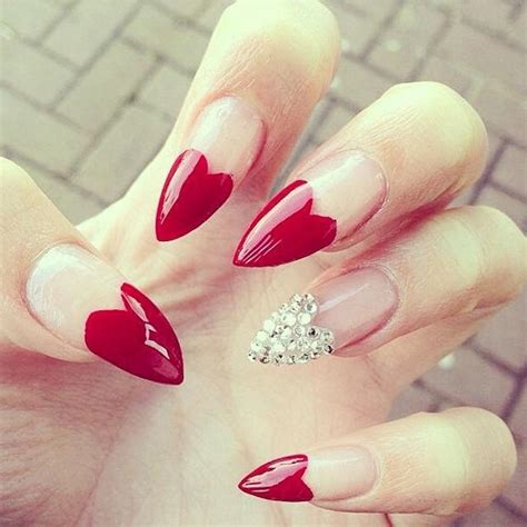 lovely valentines day nails stayglam