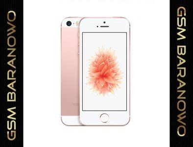 apple iphone se gb rose gold rozowy poznan  oficjalne archiwum allegro