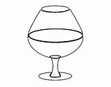 Wine Glass Coloring Coloringcrew sketch template