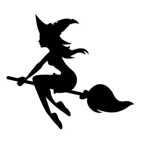 young witch  broom transparent png stickpng