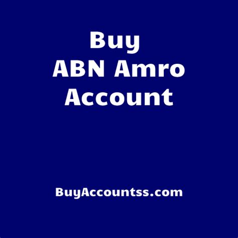 buy abn amro verified account  documents buyaccountss